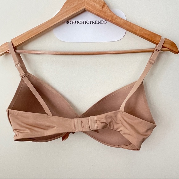 🎉 NEW LISTING Skims Lightly Paded Bra 34C Beige Tan - Picture 7 of 14